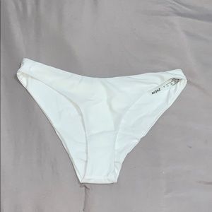 White bikini bottoms from shein